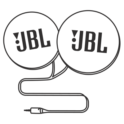 Cardo Systems JBL Speakers line drawing
