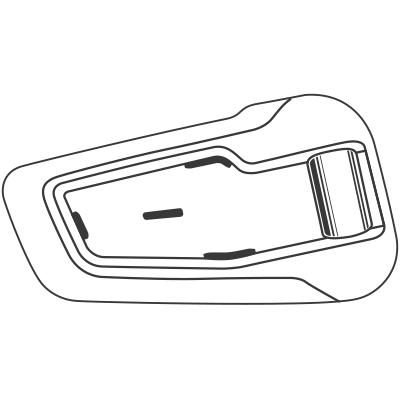 Cardo Systems Line drawing of a Packtalk bold