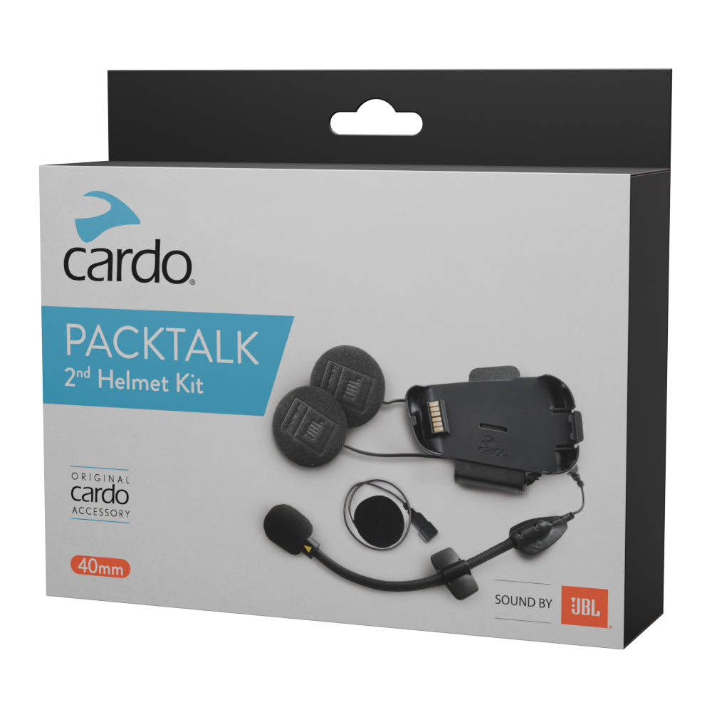 CARDO PACKTALK BOLD - 2nd Helmet Kit – Cardo Systems