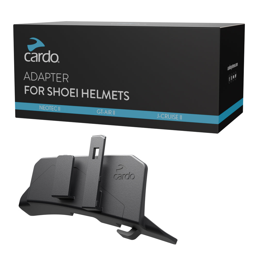 shoei gt air 2 cardo packtalk Systems Adapter For Neotec / GT-Air II / J-Crui Up North Sports With Bluetooth connectivity Cardo SHOEI Packtalk-S - Helmet
