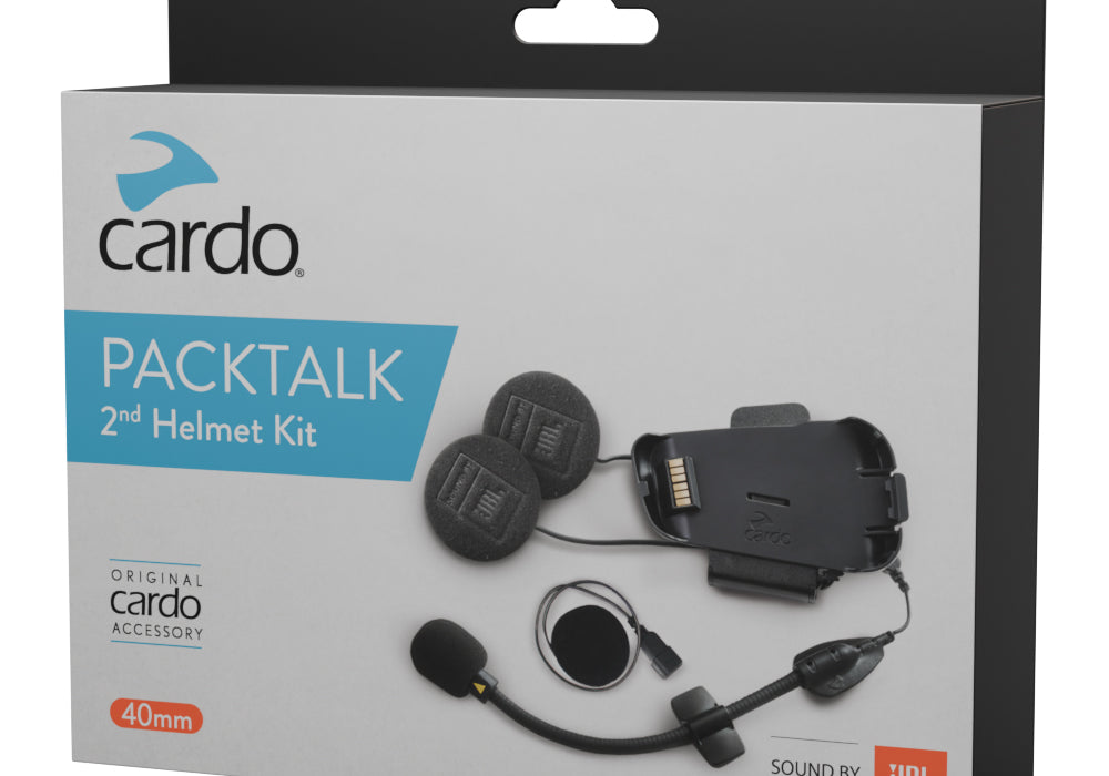 Cardo Packtalk 2nd Helmet Kit with Sound by JBL