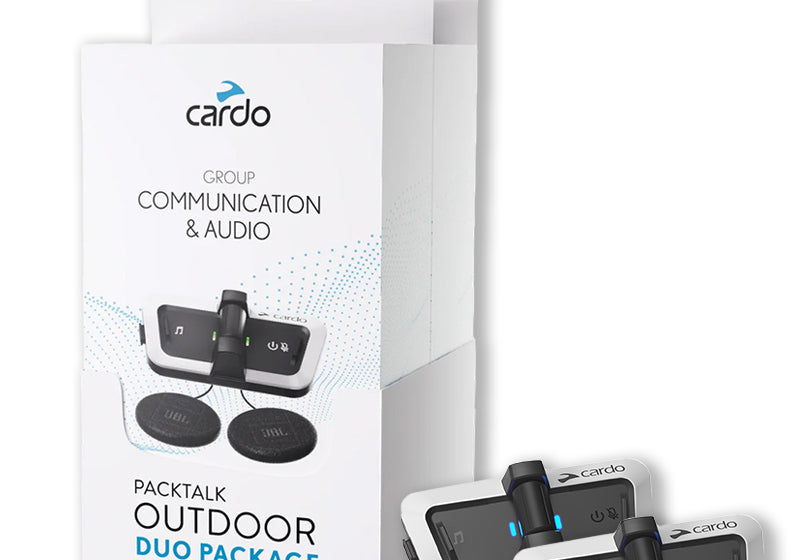 CARDO Packtalk Outdoor - Duo - White