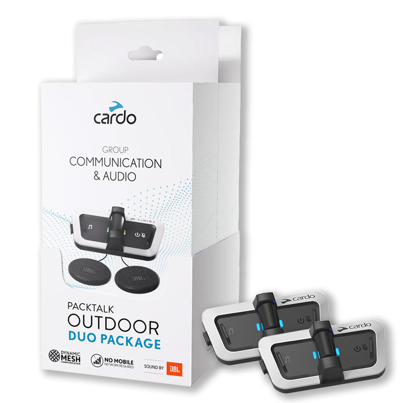 CARDO Packtalk Outdoor - Duo - White