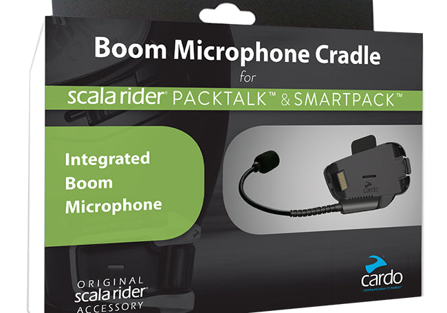 Packtalk Mount with Integrated Boom Mic